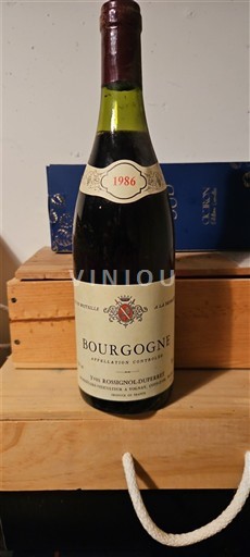 Bourgogne Yves Rossignol-Delmée 1986
