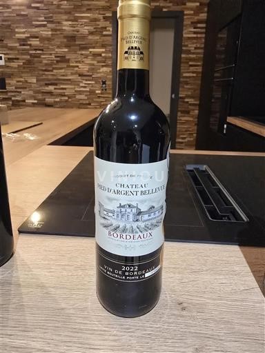 Bordeaux Château Feu d'Argent Bellevue 2022