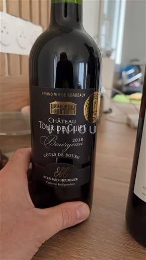 Bordeaux Côtes-de-bourg Château Tour de Guiet 2018