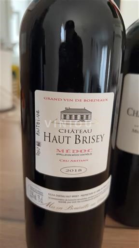 Bordeaux Médoc Château Haut Brisey 2018
