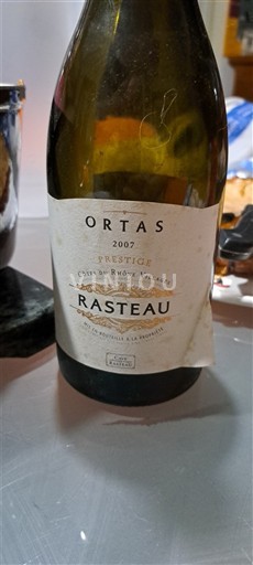 Thung lũng Rhône Rasteau Ortas Prestige 2007