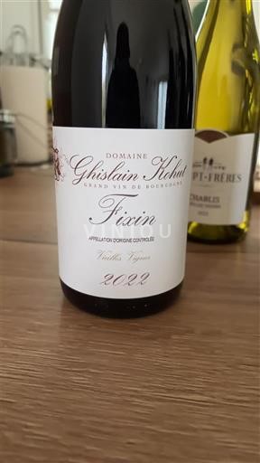 Burgundy Fixin Domaine Ghislain Kohut 2022
