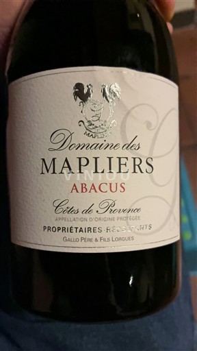 Provence Côtes-de-Provence Domaine S Mapliers Abacus 2022