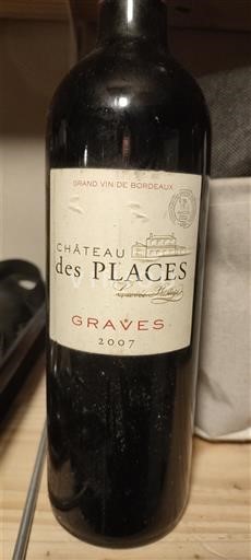 Bordeaux Graves Château S Places 2007