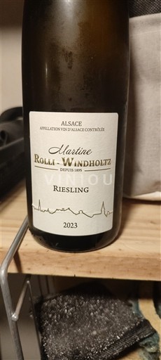 Elsass Riesling Martine Rolli-Windholtz 2023