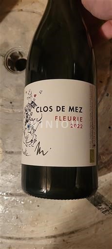 Beaujolais Fleurie Clos de Mez Mademoiselle 2022