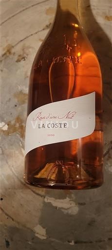 Provence Coteaux d'Aix-en-Provence Château La Coste Rosé d'une Nuit 2020