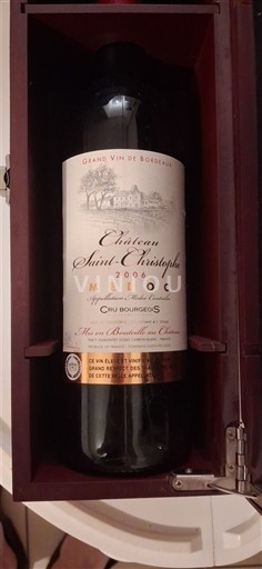 Bordeaux Médoc Château Saint-Christophe 2006