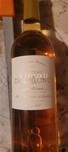 Bordeaux Sauternes Delmond 2010