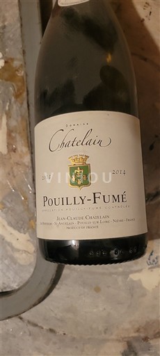 Thung lũng sông Loire Pouilly-fumé Domaine Chatelain 2014