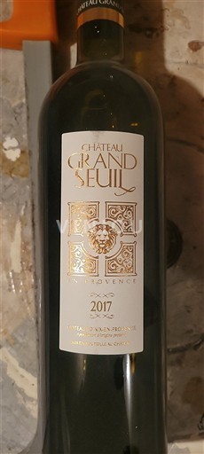 Provence Coteaux d'Aix-en-Provence Château Grand Seuil 2017