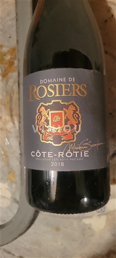 Rhône-dalen Côte-rôtie Domaine S ROSIERS 2018
