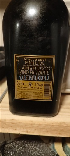 Emilia-Romagna Lambrusco Otello Ceci Không niên vụ