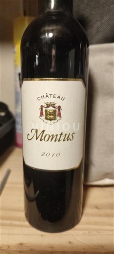 Jugozahod Madiran Château Montus 2010