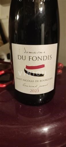 Thung lũng sông Loire Saint-Nicolas-De-Bourgueil Domaine Fondis 2023