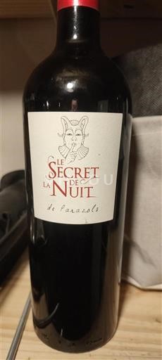 Languedoque Minervois Parazols Le Secret de la Nuit 2015
