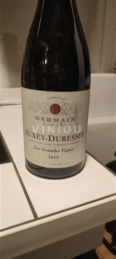 Bourgogne Auxey-duresses Domaine Germain Les Grandes Vignes 2015