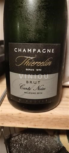 Champagne Šampanské Thiénot Carte Noire 2014