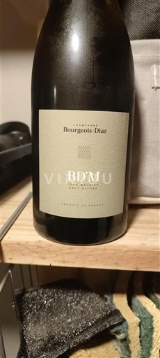 Champagne Champagner Bourgeois-Diaz BD'M Ohne Jahrgang