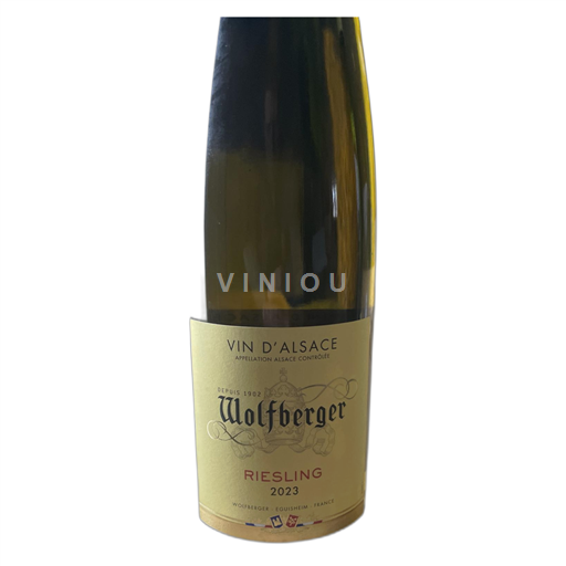 Vin Blanc sec Wolfberger 2023 France Alsace AOC