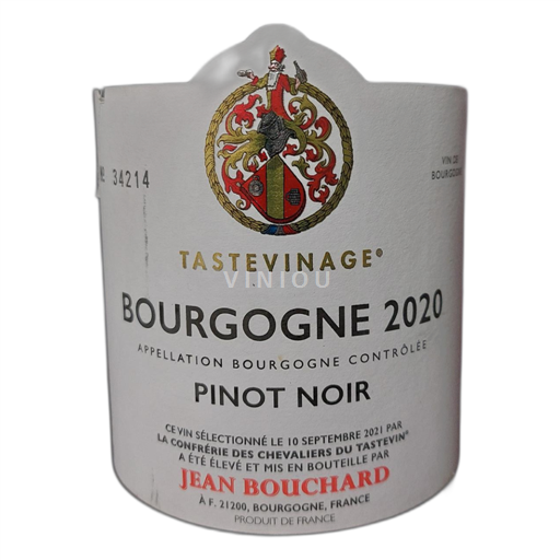 Bourgogne Jean Bouchard Tastevinage 2020