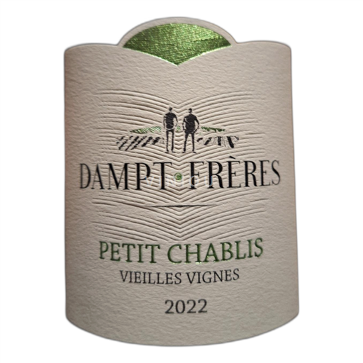 Burgund Petit-Chablis Dampt Frères Vieilles Vignes 2022