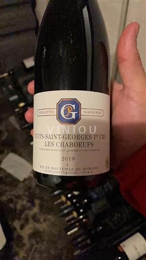 Burgundy Nuits-Saint-Georges Philippe Gavignet Les Chaboeufs 2019