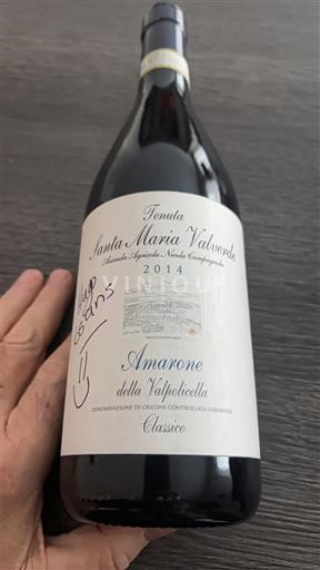 Vénétie Amarone della Valpolicella Tenuta Santa Maria Valverde 2014