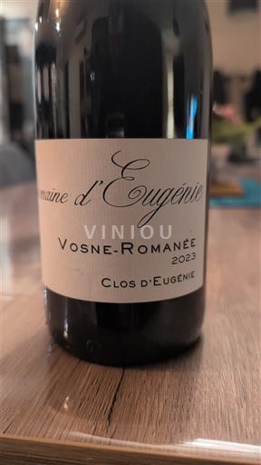 Borgonha Vosne-romanée Domaine Eugénie Clos d'Eugénie 2023