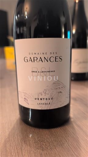 Thung lũng Rhône Ventoux Domaine S Garances Lescale 2023