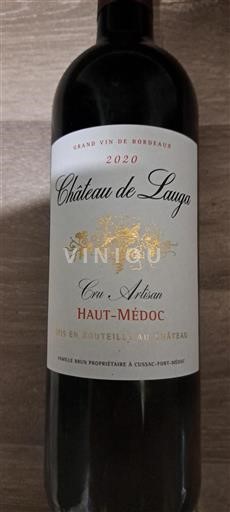 Bordeaux Haut-Médoc Château de Lauga 2020