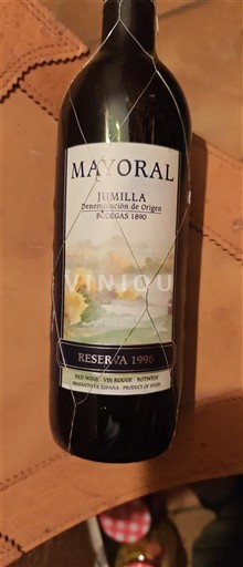 Murcia Jumilla Mayoral Reserva 1996