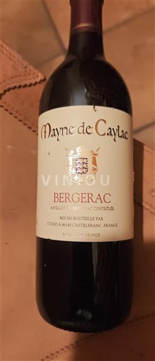 Sydvestfrankrig Bergerac Mayne de Caylac Ikke årgangsbestemt