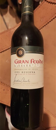 Navarra Bodegas Julián Chivite Gran Feudo Reserva 1995