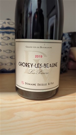 Bourgogne Chorey-lès-Beaune Domaine Celle & Fils Les Poiriers 2019