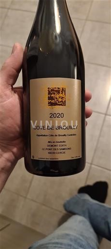 Beaujolais Côte-de-brouilly Demonet Edith 2020
