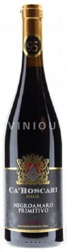 Puglia Salento Ca' Boscaris Negroamaro Primitivo 2024