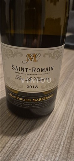 Borgogna Saint-Romain Jean-Philippe Marchand Sous Le Château 2018