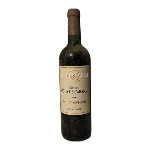 Bordeaux Saint-Estèphe Château Ségur de Cabanac 2008