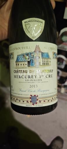 Borgogna Mercurey Premier Cru Château Sahéney Les Puillets 2013