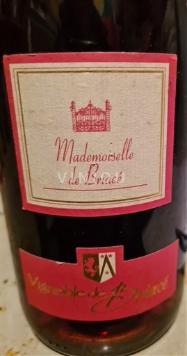 Loire-dalen Anjou Domaine Briacé Melle De Briacé Ikke årgangsbestemt