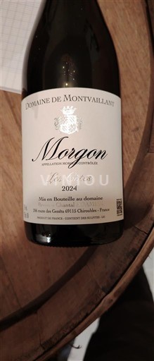 Beaujolais Morgon Domaine Montvaillant ADAMIAK Les Côtes 2024