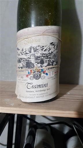 Mátra Ikke specificeret Mátra Tramini Ikke årgangsbestemt