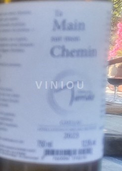 Thung lũng sông Loire Anjou Terre de L'Elu Le Main du Chemin 2022