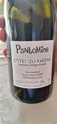 Rhône Valley Côtes du Rhône Maxime-François Laurent Pantomine Non-Vintage