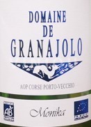 Corse Porto-Vecchio Domaine Granajolo Monika 2020
