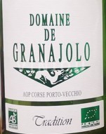 Corse Porto-Vecchio Domaine Granajolo Tradition 2020