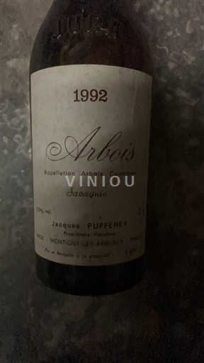 Jura Arbois Jacques Puffeney Savagnin 1992