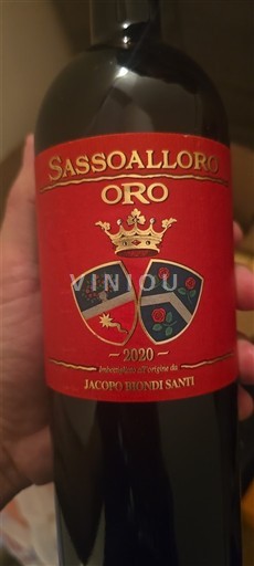 Toscana Không được chỉ định Jacopo Biondi Santi Sassoalloro Oro 2020