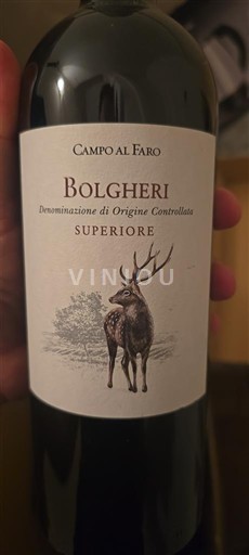 Toscana Bolgheri Campo al Faro Superiore 2021